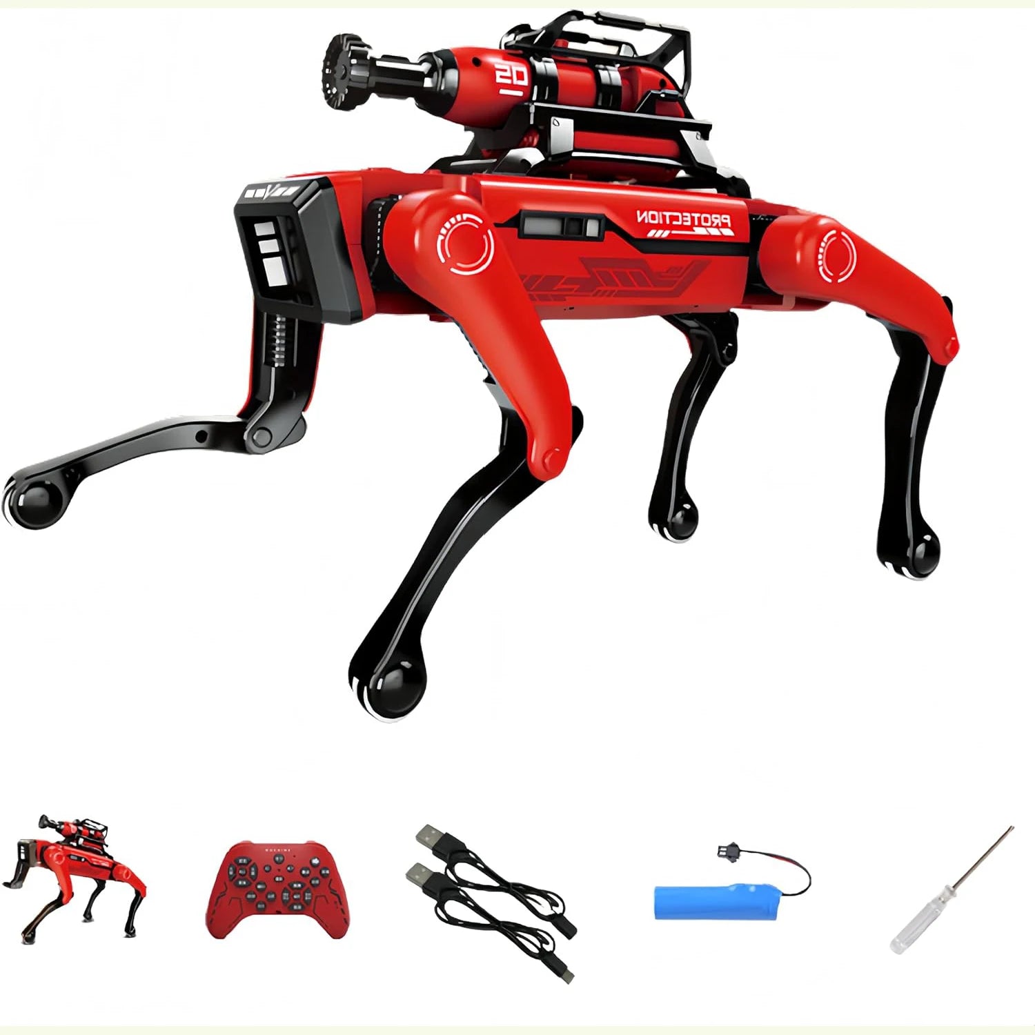 Intelligent AI RC Robot Dog Voice Dialogue APP Remote Control Programming Singing Dancing Machine Dog Kids Toys